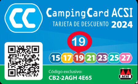 Càmping card acsi la targeta descompte. Ofertes acsi card al nostre càmping TER situat a l'Estartit.